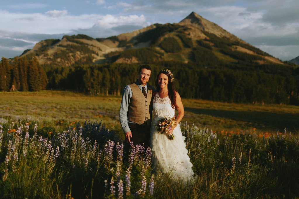 Wedding photographers in Crested Butte